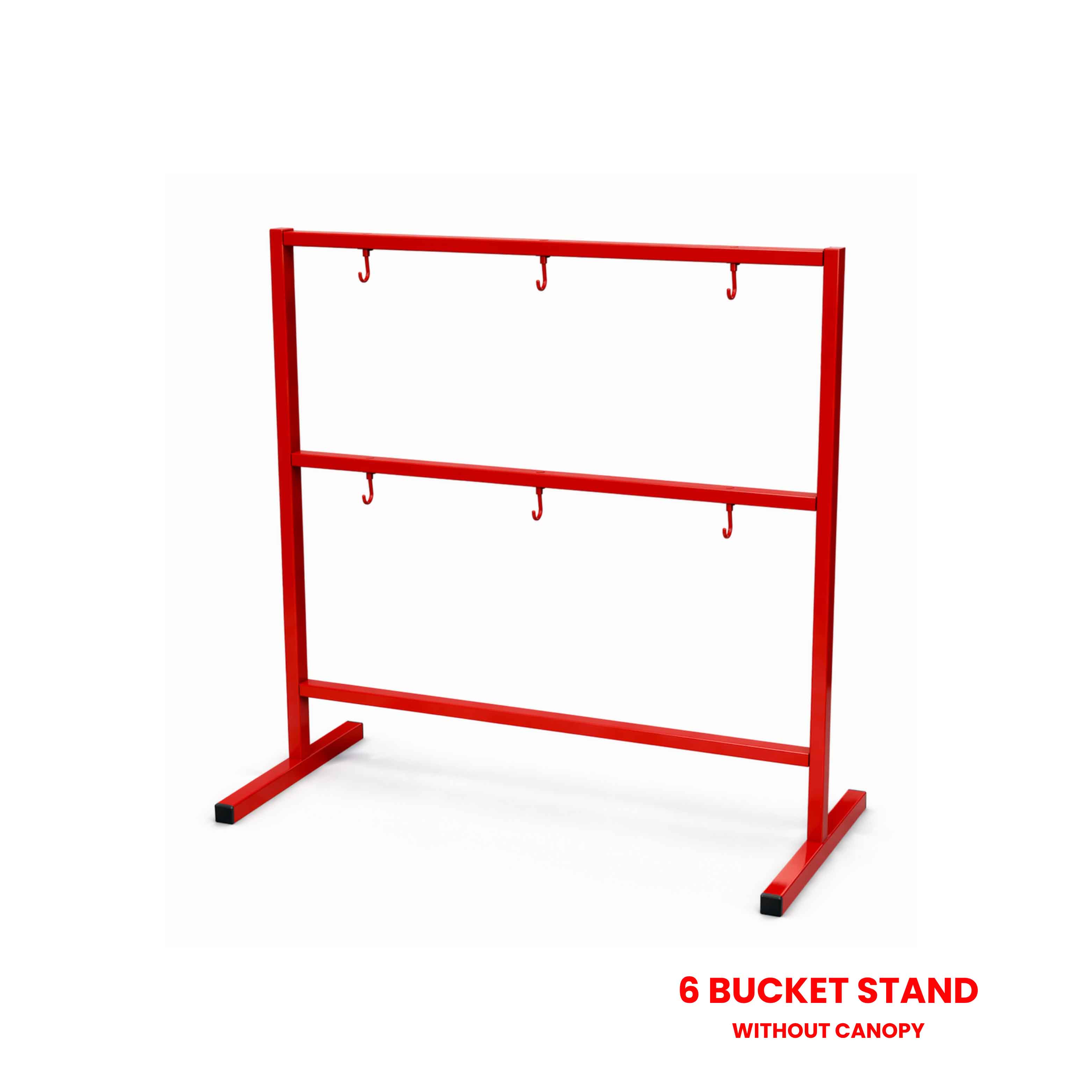 6 Bucket Stand Only Without Canopy