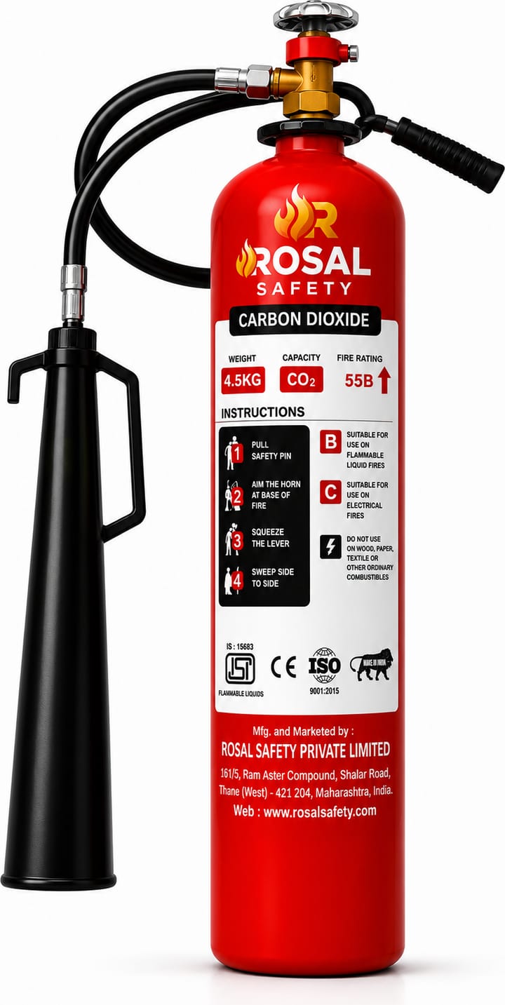 CO2 Portable Fire Extinguisher 4.5KG