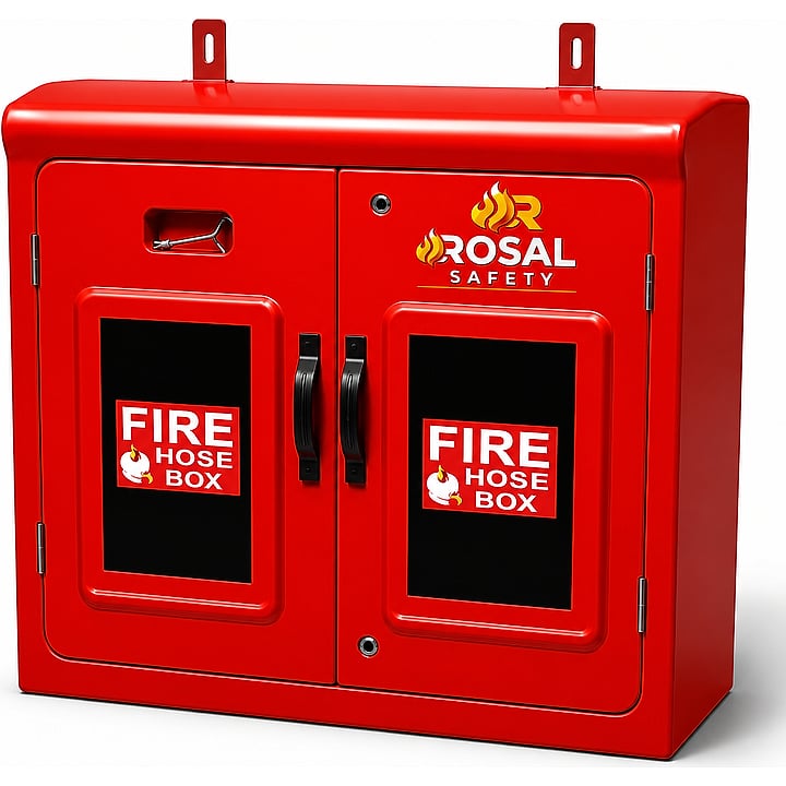Double FRP Hose Box