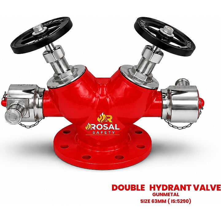 Double SS Hydrant Valve