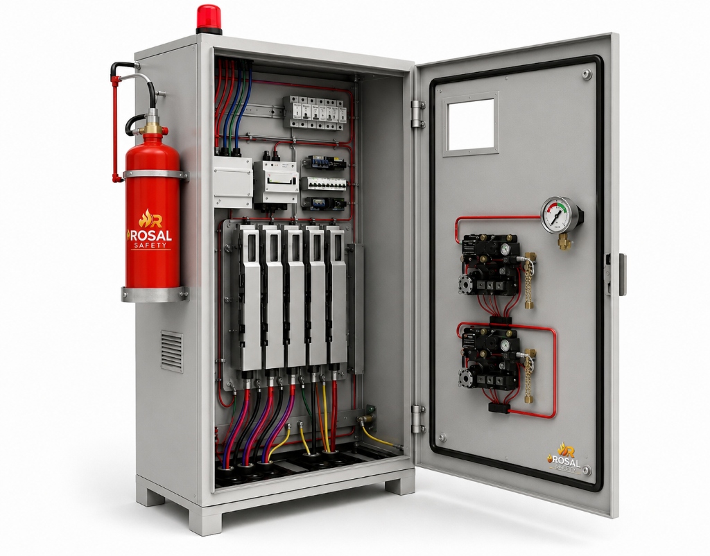 Gas Based Fire Suppression System