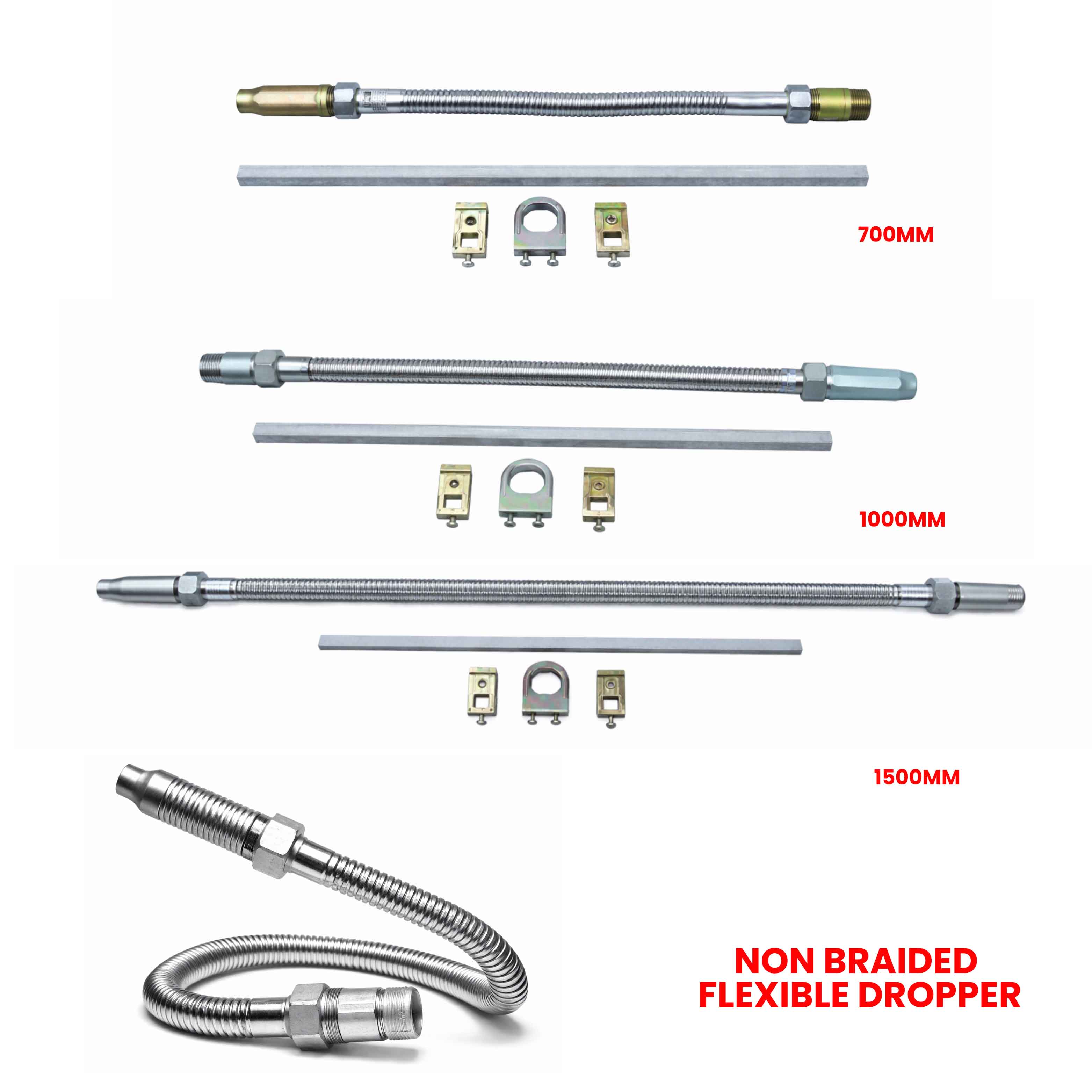 Non Braided Flexible Dropper