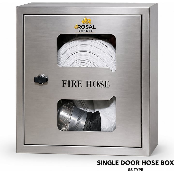 Single SS Hose Box