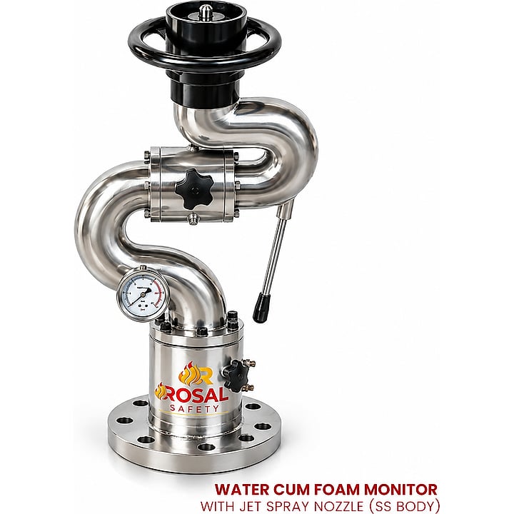 Water Cum Foam Monitor with Jet Spray