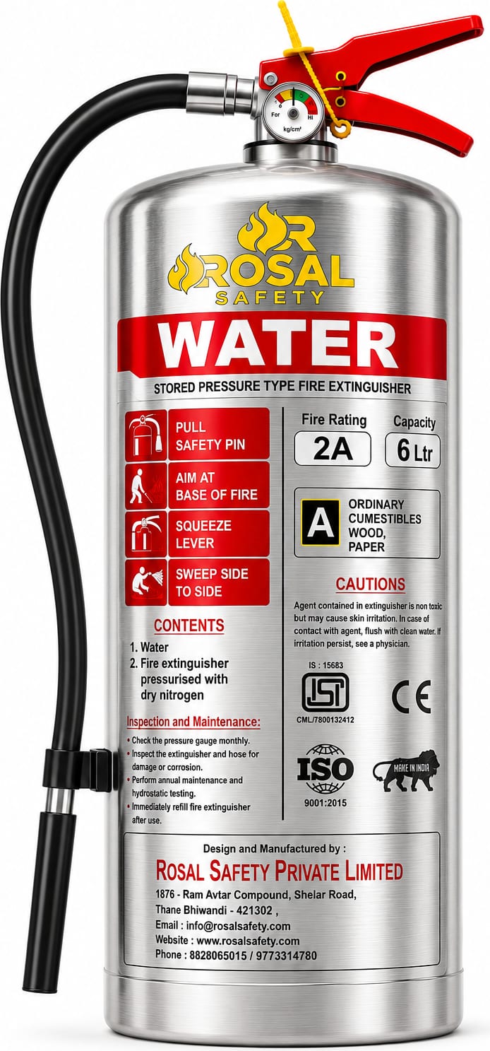 Water SS Fire Extinguisher
